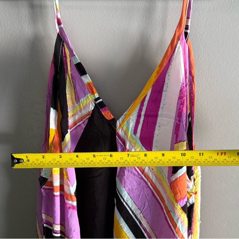 Free People Multicolor Stripe Slip Dress - Picture 4 of 11